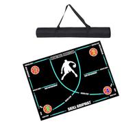 Dcfbkl Portable Basketball Footstep Training Mat Basketball Pad NonSlip Regular Systems Blanket Easy to Use Portable Agility Footstep Training Pad