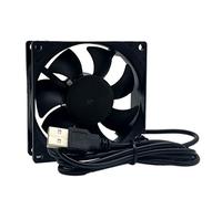 Dcfbkl Powerful Cooling Fan Brushless 5V CPU Cooler 3000RPM Powerful Ball Bearing Long Service Life Quiet Case Radiator Quiet Brushless Computer Case PC CPU Cooling Cooler