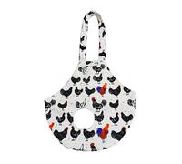 Dcfbkl Practical Chicken Holder Bag For Outdoor Traveling Poultry Carrying Case For Rooster And Hens Driving Hiking Bag Pet Poultry Travel Accessory