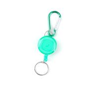 Dcfbkl Retractable Keychain Badges Holder Antitheft AntiLost Card Keyholder Easy to Use Telescoping Holder