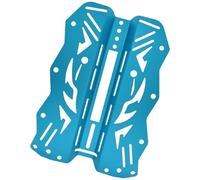 Dcfbkl Scubas Diving Backplate for Underwater Adventure and Water Sport Light Weight Aluminum Alloy Backplate Repalcement Backplane for Scubas Diving
