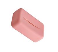 Dcfbkl Silicone Tissue Box Covers Soft And Waterproof Napkin Dispenser Practical Paper Towel Holder For Home And Office Use Living Room Tissue Case