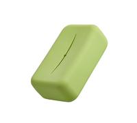 Dcfbkl Silicone Tissue Box Covers Soft And Waterproof Napkin Dispenser Practical Paper Towel Holder For Home And Office Use Living Room Tissue Case