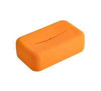 Dcfbkl Silicone Tissue Box Covers Soft And Waterproof Napkin Dispenser Practical Paper Towel Holder For Home And Office Use Living Room Tissue Case