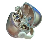 Dcfbkl Sparkling Starbeam Earphone Addition Clip Against Slip Plan Global Agreement Crystal Ear Addition