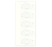 Dcfbkl Swing Tape Self-Teaching Sweet and Consistency Analysis Club Stickers Labels Portable Golf Club Labels