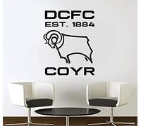 Dcfc Est 1884 Derby County Football Club Wall Stickers Home Decoration Art Wall Decals Living Room Bedroom Wall Decoration Mural 60 * 75 Cm
