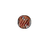 Dcfywl731 Western Turquoise Rings for Women - Bold Boho Stone Statement Band, Native American Style Country Jewelry Accessory, Brass, brass