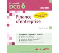DCG 6 - Finance d'entreprise: Nouveau programme 2026/2027
