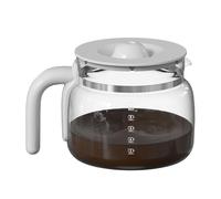 DCGC01 10-Cups Replacement Glass Carafe Pot Compatible with Smeg DCGC01 DCF02 DCG01 Overflow Coffee Maker