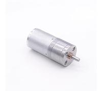 DCGear Motor, 25GA370 Brushed DC Reduction Metal Gear Motor 6V 12V 24V 24.4x4x8mm 12-1360 RPM(24v,12rpm)