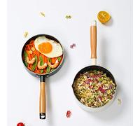 DCGSADFW Maifanshi Non-stick Household Cooking And Frying Multifunctional Small Milk Pot Instant Noodle Pot Upgrade Thickening Heat Conduction Fast Heating Uniform (electric/Gas Universal)