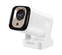 DCHAV Portable Wireless Projector with 180° Adjustable Stand - 4K Video Decoding, Android System, Automatic Keystone Correction, Outdoor Home Theater, Compatible with Phone and Laptop