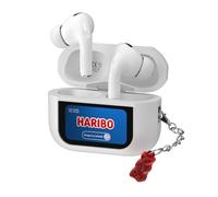 DCHK Haribo Wireless Earbuds with LCD Touchscreen Case, Bluetooth 5.4 TWS, Noise Cancelling, 13mm Bass Driver, IPX4, Gummy Bear Style