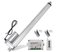 DCHOUSE 14" Stroke Linear Actuator 12 Volt 12V DC 350mm Linear Motion Actuator Wireless Remote Controller Kit With Linear Motor Mounting Brackets…