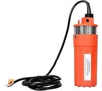 DCHOUSE Submersible Solar Powered Water Pump, 24V, High Lift 230ft, Max Flow 6LPM, Max Diving Depth 100ft, High-Efficiency With 10ft Cable