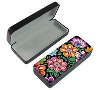 DCIDBEI Diamond Painting Case for Swimming Glasses Protective Cover for Diamond Painting Sunglasses Storage Box Diamond Painting Storage Bag Flowers
