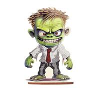 DCIDBEI Diamond Painting Skull 13 x 20 cm DIY Craft Kit - Diamond Painting for Adults