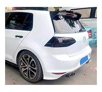 Dciustfhe ABS Material Car Rear Roof Trunk Spoiler, for Volkswagen VW Golf 7 MK7 GTI GTD R 2013-2019 Wing Tail Top Window Bumper Tailgate Lip Sticker Auto Decoration Accessories,Black style