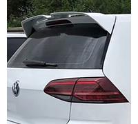 Dciustfhe ABS Material Car Rear Roof Trunk Spoiler, for Volkswagen VW Golf 7 MK7 GTI GTD R 2013-2019 Wing Tail Top Window Bumper Tailgate Lip Sticker Auto Decoration Accessories,White style