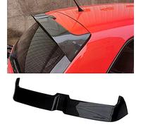 Dciustfhe ABS Material Carbon Fiber Texture Car Rear Roof Trunk Spoiler, for VW Volkswagen Polo 2011-2016 Wing Tail Top Window Bumper Tailgate Lip Sticker Decoration
