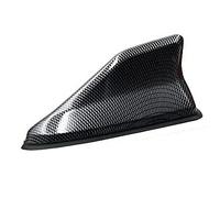 Dciustfhe Car Shark Fin Aerial, for FIAT Abarth 595 Abarth 500 Abarth 124 Car Roof Radio AM/FM Antenna Radio Signal Receiving Decorative Accessories, Carbon Fiber-