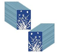 Dciustfhe Cyanotype Paper, 30 A5 Sheets, High Sensitivity Sun Print Nature Printing Paper Solar Drawing Paper Kit