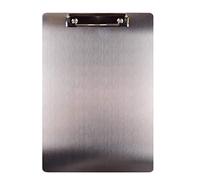 Dciustfhe Metal Clipboard Folder A4 Stainless Steel Clip Board Bill Storage Folder Writing File Board Splint for Business
