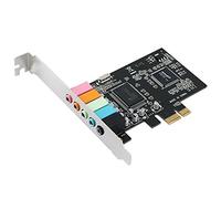 Dciustfhe PCIe Sound Card 5.1, PCI Surround 3D Audio Card for PC with High Direct Sound Performance and Low Profile Bracket