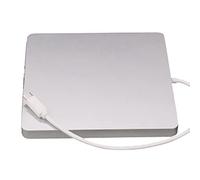Dciustfhe USB External CD/DVD Drive Type C Portable Drive-Free CD Movies Players for Laptop PC Windows ,Silver