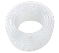 Dcizlont Clear Plastic Tubing, 6mm x 8mm, 10M, PVC Tube Hose Water Pipe, Also for Oil and Air, Food Grade