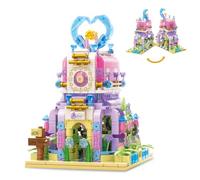 DCjmnn Building Toy for Girls, 675 Pieces Garden Villa House Building Blocks Set for Girls Boys 6-12 Years, Girls Dream Princess Castle Building Toy