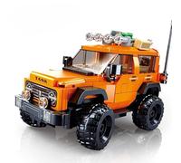 DCjmnn Technic Lan rover ORV Defender Model Car Construction Set,317 PCS Racing Car Building Blocks Kit,Vehicle Construction STEM Toys Gifts for Adults (orange)