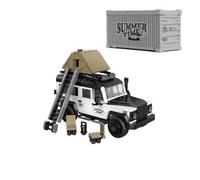 DCjmnn Technic Lan Rover ORV Defender SUV Model Car Construction Set,676 PCS Camping Auto Building Blocks Kit,1:32 Vehicle Construction STEM Toys Gifts for Adults