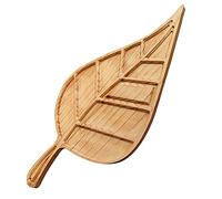 Dcluluwe 1 PCS Leaf Shape Charcuterie Board Platter Cheese Tray for Aperitif Ornament