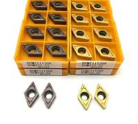 DCMT11T304 DCMT11T308 Carbide Insert Internal Turning Tool CNC Cutting Tool DCMT 11T304 DCMT 11T308 Lathe Tools Turning Insert(DCMT11T304 UE6020)