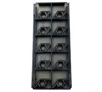 DCMT11T304-PM4225 Carbide Insert 10pcs Tungsten Tips for Steel for semi-Finishing Lathe Tools CNC Turning High Wear Resistance Metal Machining 11mm Size