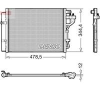 DENSO DCN43006 Air conditioning condenser