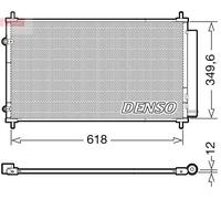 DENSO DCN50117 Air conditioning condenser