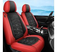 DcoAzoz Car Seat Covers Universal Fit for Audi Q2 Q3 8U Q3 Q5 8R Q5 e-tron Sportback Q7 4L Q7 4M Q8 B4 8G Nappa Leather Cushion Protector Front Rear Seat Cover Set