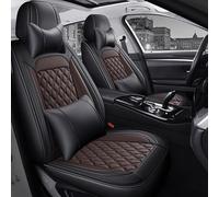 DcoAzoz Car Seat Covers Universal Fit for Buick Encore 2013-2022 LaCrosse 2005-2019 Lucerne 2006-2011 Enclave 2008-2021 Leather Cushion Protector Front Rear Seat Cover Set