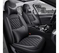 DcoAzoz Car Seat Covers Universal Fit for Buick Encore 2013-2022 LaCrosse 2005-2019 Lucerne 2006-2011 Enclave 2008-2021 Leather Cushion Protector Front Rear Seat Cover Set