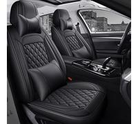 DcoAzoz Car Seat Covers Universal Fit for Kia Forte 2010-2021 Forte Koup 2010-2016 K900 2015-2020 Leather Cushion Protector Front Rear Seat Cover Set