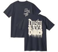 DCOKUS Josiah Queen Dusty Bibles Merch Cotton T-Shirt Unisex Fashion Crewneck Short Sleeve Tee (M,Grey)