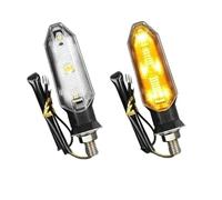 DCOZZ Turn Signal Indicator Motorcycle 1pair Motorcycle Turn Signals 12V LED Arrow Indicator Blinker Lamps For For For Buell M10 10mm Bolts