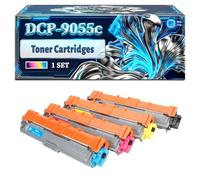DCP-9055cdn TN325 Toner Cartridges Compatible for Brother DCP-9050CDN DCP-9055CDN DCP-9270CDN HL-4140CN HL-4150CDN Printers, With Chip Large Capacity 5000 Pages (4-Pack BK/C/M/Y)
