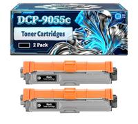 DCP-9055cdn TN325 Toner Cartridges Compatible for Brother DCP-9050CDN DCP-9055CDN DCP-9270CDN HL-4140CN HL-4150CDN Printers, With Chip Large Capacity 5000 Pages (2 Pack Black)