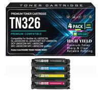 DCP-L8400CDN L8450CDW Toner Cartridges with chip TN326BK TN326C TN326M