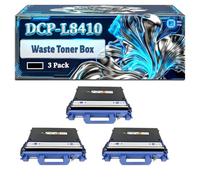 DCP-L8410 Waste Toner Box Compatible for Brother MFC-L8690CDW MFC-L8900CDW MFC-L9570CDW Printers, With Chip Large Capacity 60000 Pages (3 Pack Black)