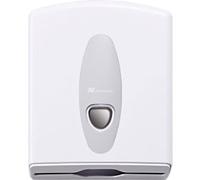 DCPHTW Hand Towel Dispenser Plastic Lockable White